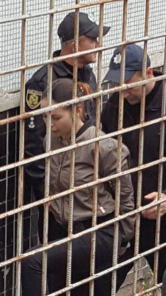 Сбившую насмерть 5 человек в Харькове Зайцеву привезли в суд 01