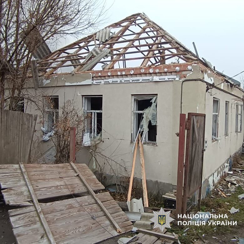 Massive Russian strikes on Donetsk region: drones 