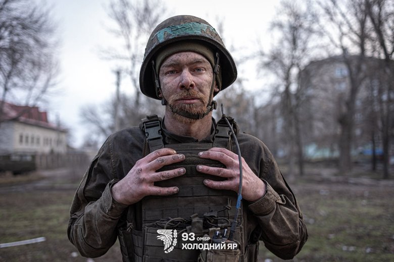 Троє піхотинців батальйону Alcatraz 93-ї бригади Холодний Яр