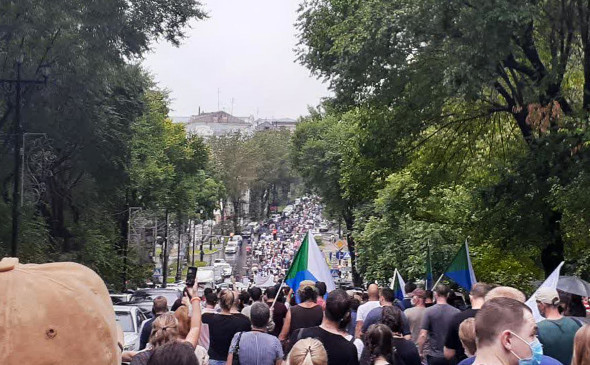 Росіє, прокидайся! - в Хабаровську відбулася масова акція протесту 03
