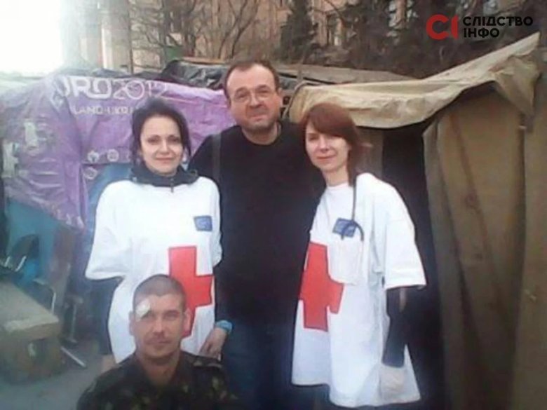 Анна Дудина во время Революции Достоинства