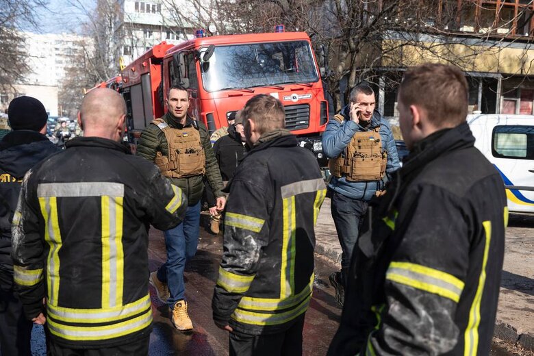 Кличко перші дні війни