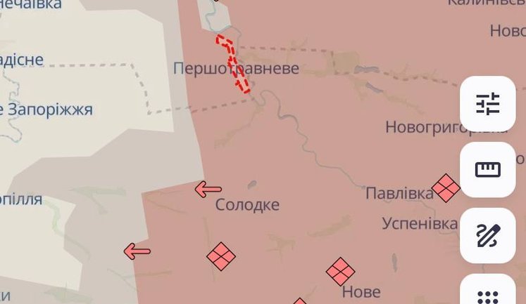 РФ окупувала Злагоду на Дніпропетровщині та просунулась поблизу Грабовського на Сумщині, - DeepState