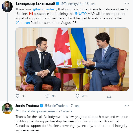 Trudeau: Canadas support for Ukraine will never waver 01