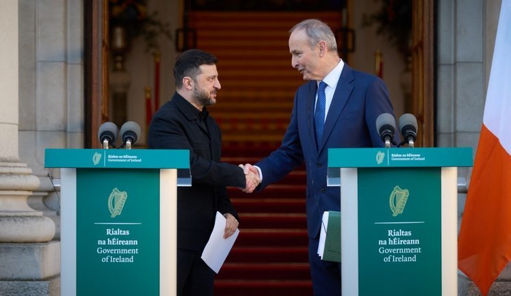 Ireland promises to promote Ukraine’s accession to EU as much as possible