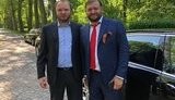 Нардеп Добкин надел запрещенную в Украине георгиевскую ленту в Берлине. ФОТО