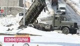Коммунальщики устроили свалку снега в центре Киева. ФОТОрепортаж