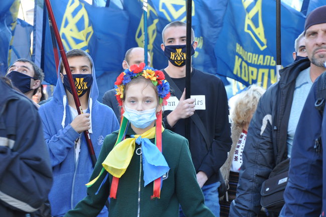 В Киеве завершился Марш УПА: участники передали свои требования в Офис Президента 27