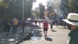 Мітингувальники відмовилися проходити перевірку і спровокували сутички із силами правопорядку, - МВС про сьогоднішні сутички під ОПУ