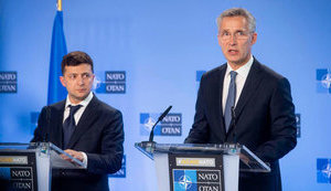 НАТО - це єдиний шлях до закінчення війни на Донбасі, - Зеленський у розмові зі Столтенбергом