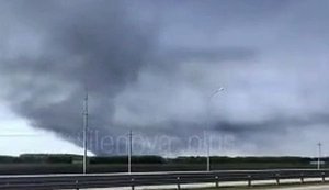 Strategic Nurlyno oil pumping station is on fire in Bashkortostan. VIDEO