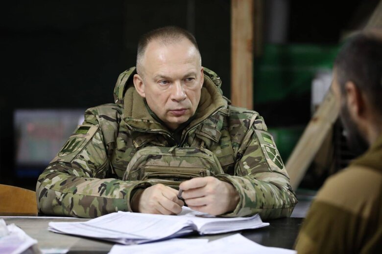Syrskyi in Donetsk region