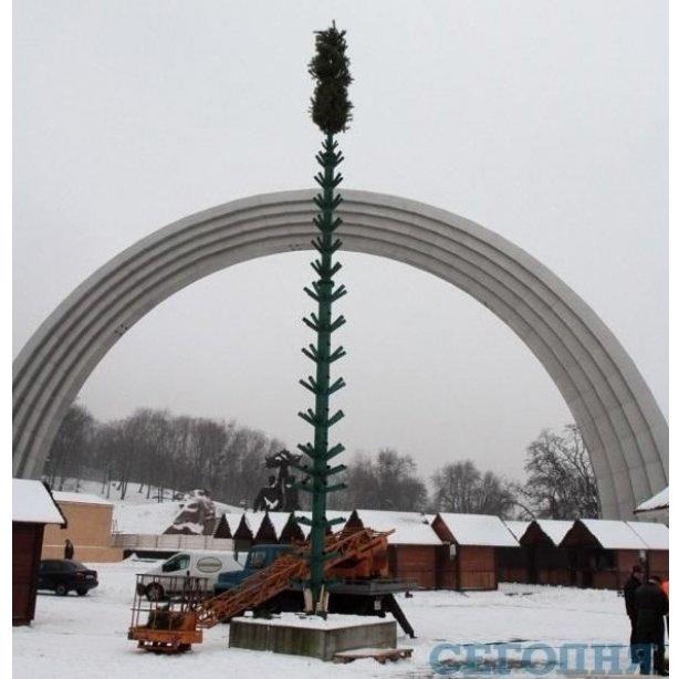 киев елка год новый