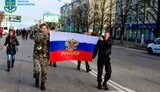 Луганський зрадник на антиукраїнському мітингу