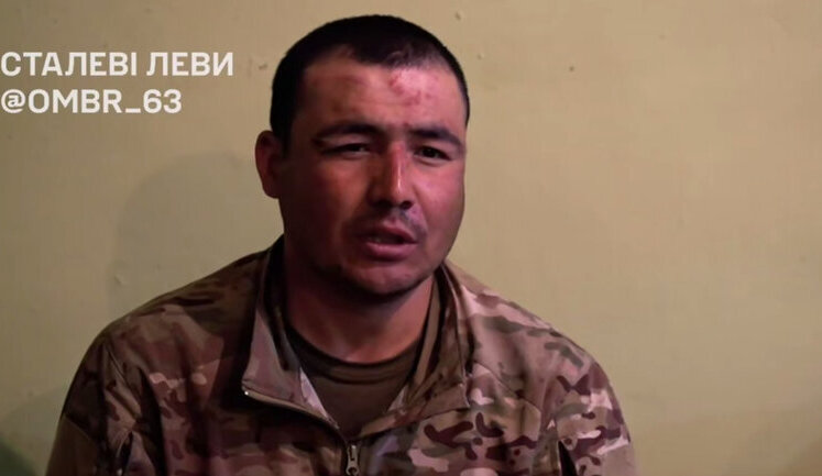 63 ОМБр взяла в полон громадянина Узбекистану, який воював на боці РФ. ВIДЕО