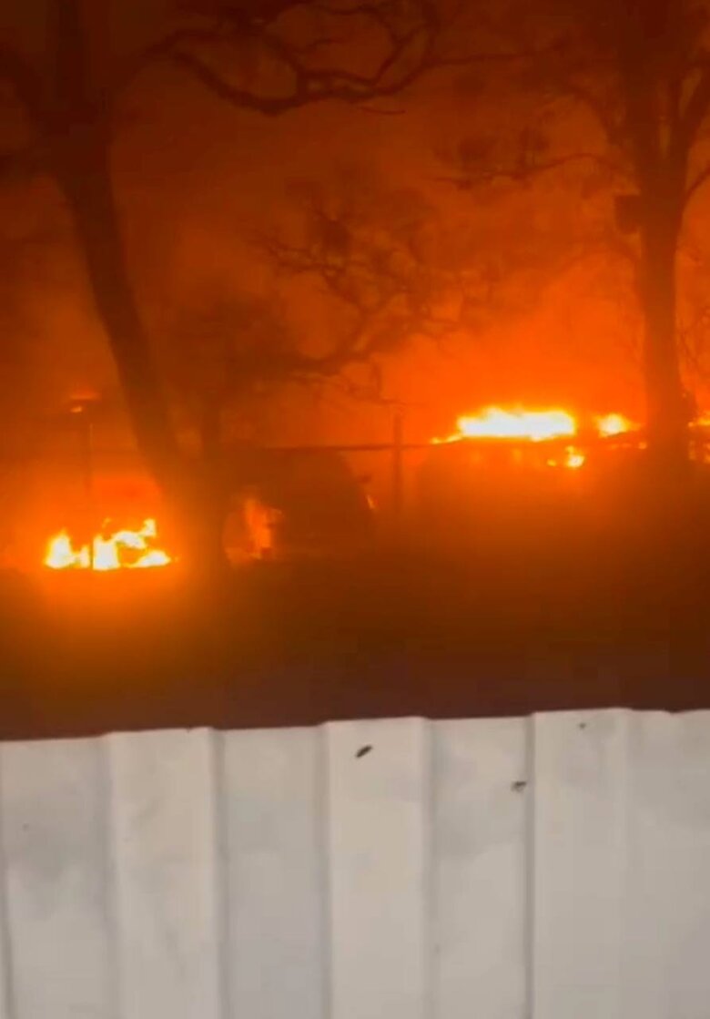 пожежа після вибухів у Таганрозі 11 грудня