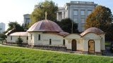Сегодня ночью неизвестные подожгли храм на месте Десятинной церкви в Киеве. ФОТО + ВИДЕО
