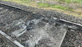 РФ атаковала железную дорогу в Днепропетровской области