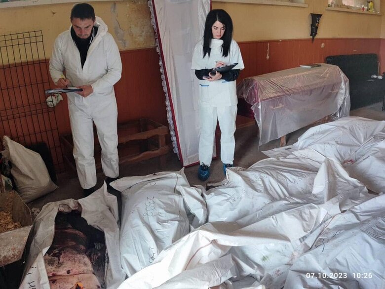 Missile attack on Hroza village: 39 dead identified 01