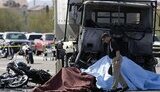 Страшное ДТП в США: самосвал протаранил группу байкеров. Три человека погибло. ФОТОрепортаж.