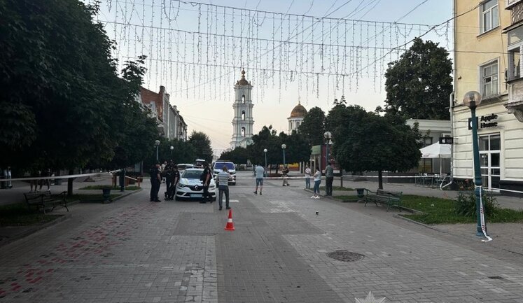Shooting in centre of Sumy: victim hospitalised, shooter wanted
