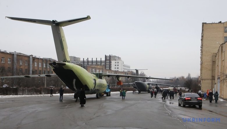 First serial military transport aircraft An-178-100R presented in Kyiv 01