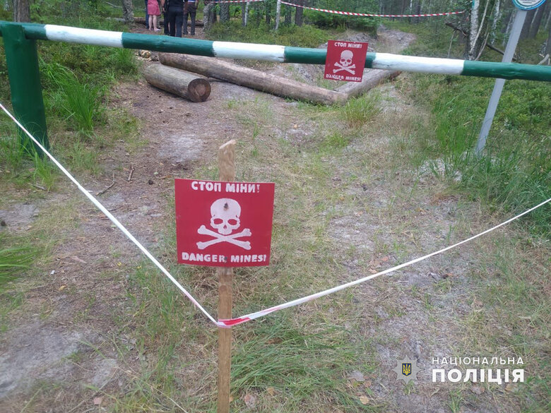 На прикордонні Житомирщини на міні підірвався автомобіль, водій загинув, - поліція 03