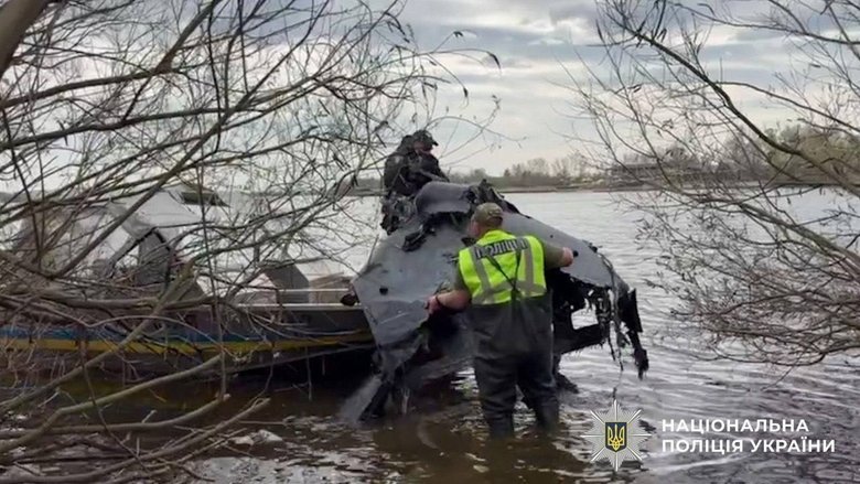 В Днепре обнаружили БПЛА 