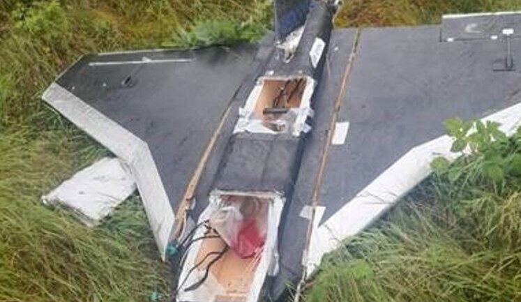 Drone similar to "Gerbera" crashed in Lithuania. It flew in from Belarus. PHOTO