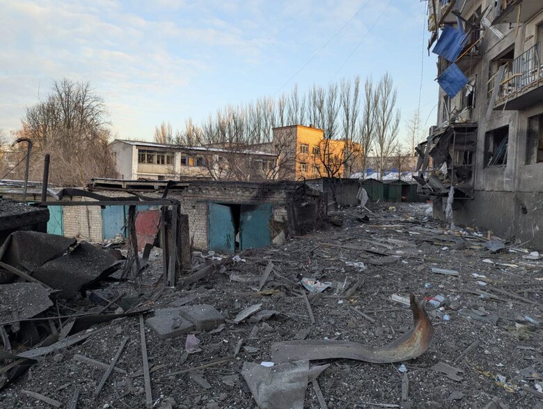 наслідки обстрілів Донеччини