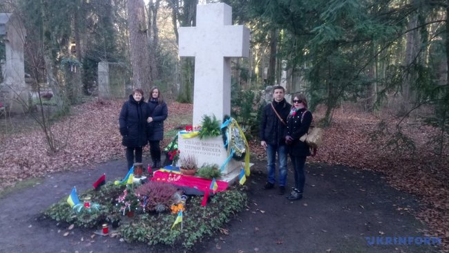 Память Степана Бандери вшанували в Мюнхені 01