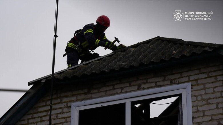 Удар по Сумщині 21 грудня