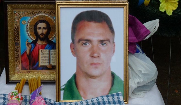 Із загиблим воїном 36-ї ОБрМП Олександром Швецем попрощалися на Кіровоградщині. ФОТО