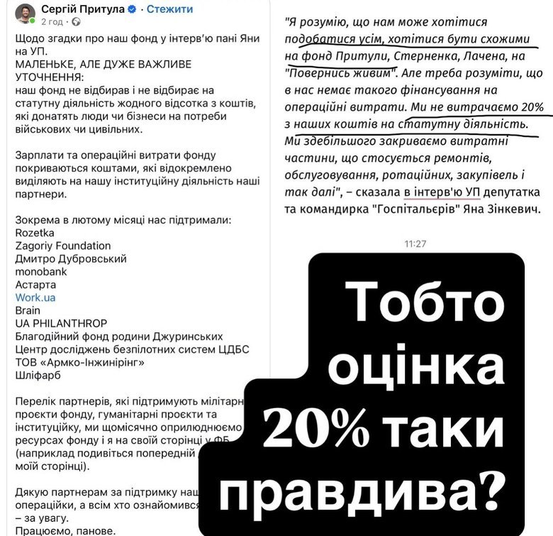 допис Ніколова