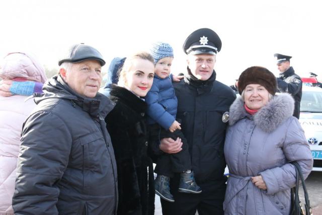 чернигов полиция присяга патрульная патрульные