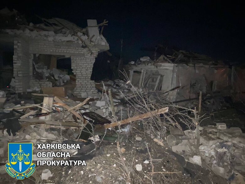 Наслідки удару рашистів по Куп’янському району Харківщини 06