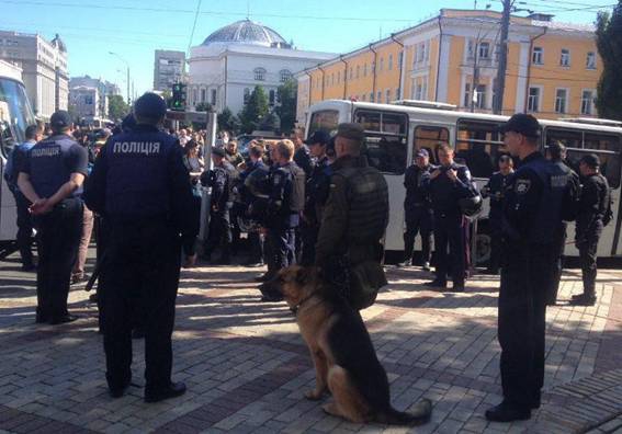 киев марш полиция лгбт