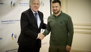Zelenskyy meets with Organization of American States Secretary General Almagro on sidelines of UN General Assembly. VIDEO