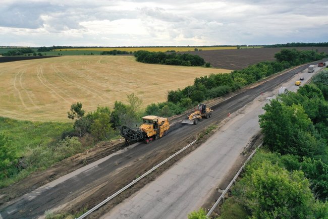 На трасі Н-23 в Дніпропетровській області почалося Велике Будівництво 10