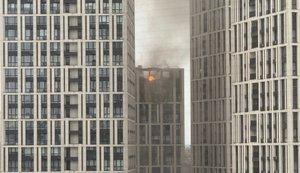 Вражеский дрон попал в многоэтажку в Дарницком районе Киева. ВИДЕО