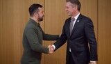 Володимир Зеленський і прем’єр-міністр Словенії Роберт Голоб