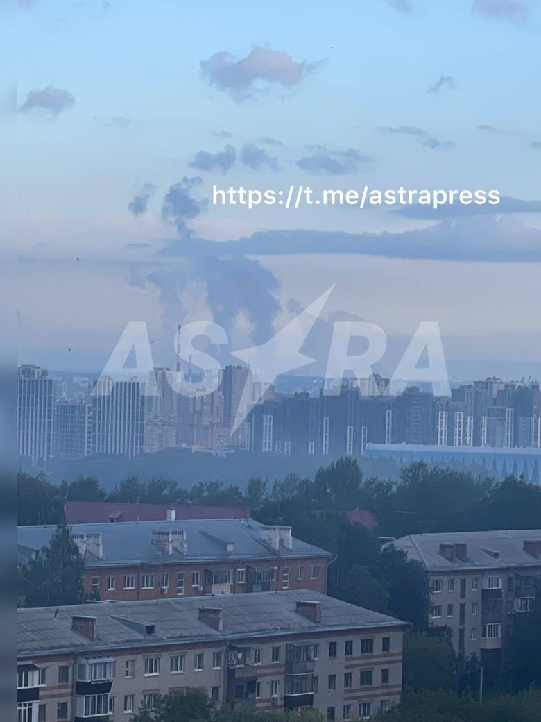 У Нижньокамську повідомляють про пожежу в районі нафтопереробних заводів