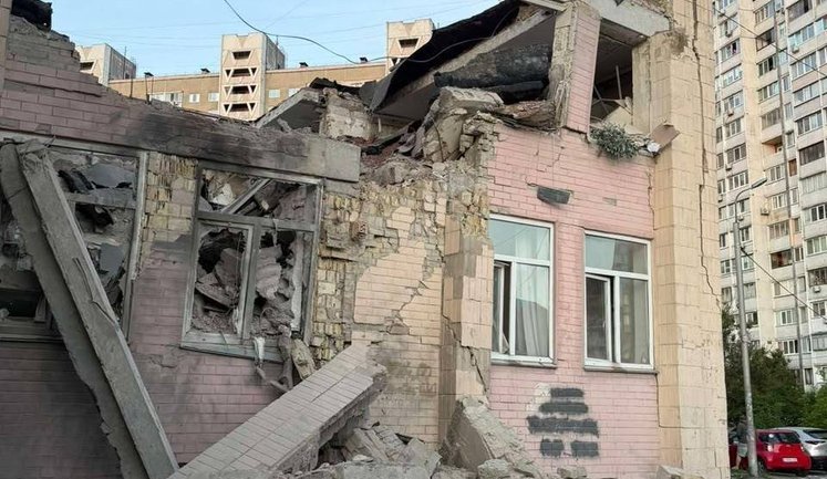 Five medical facilities were damaged and partially destroyed as result of Russian Federation’s strike on Kyiv, - Ministry of Health. PHOTOS
