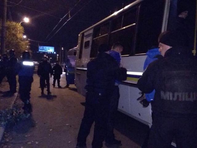 79 persons detained, three hospitalized after football fans put up fight in Kyiv yesterday, - police 02 79 persons detained, three hospitalized after football fans put up fight in Kyiv yesterday, - police 02