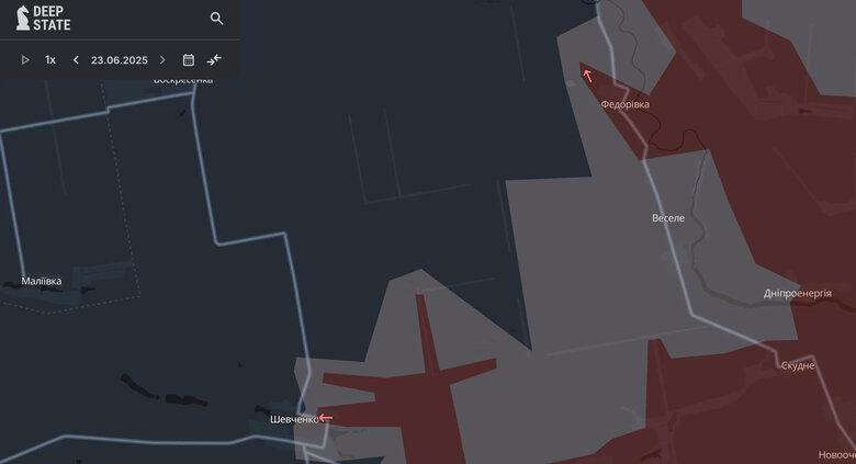 The enemy has advanced near Klishchiivka, Dachne, Toretsk, Fedorivka, and Shevchenko.