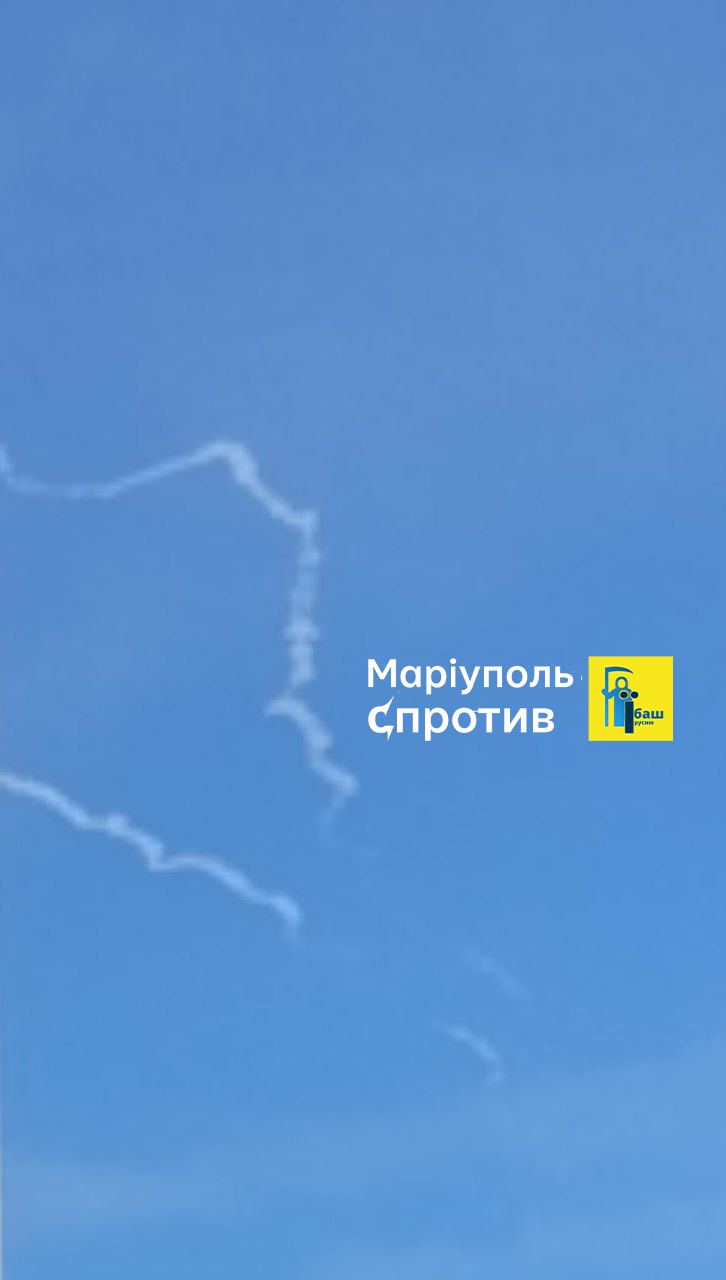 В Мариуполе работает ПВО рашистов 01