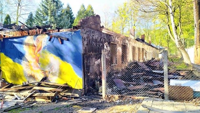 Центр реабілітації учасників АТО підпалили у Львові, - Садовий 04