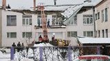 В винницком детсаду под тяжестью снега провалилась крыша. ФОТОрепортаж