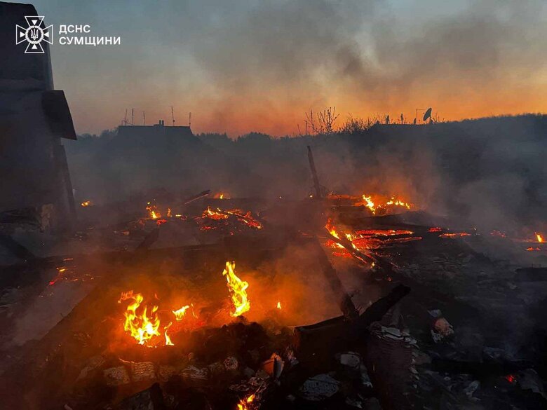 наслідки удару по Сумщині