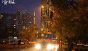Київ після обстрілу